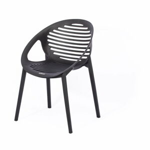 Černé zahradní židle Le Bonom Joanna